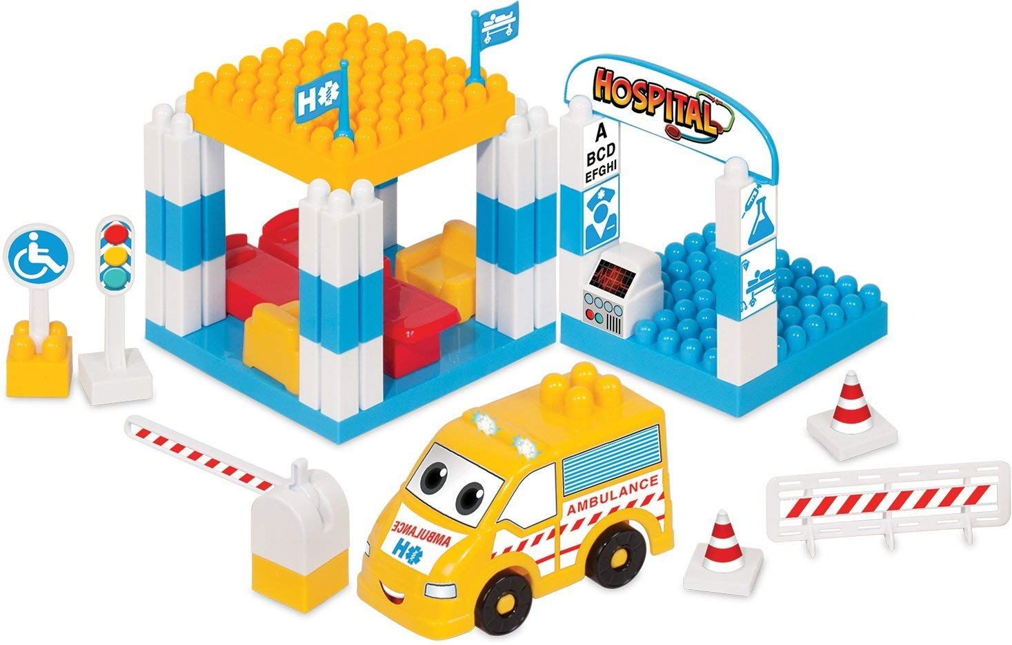 Dede toys, Пластмасов конструктор, Болница, 41 части