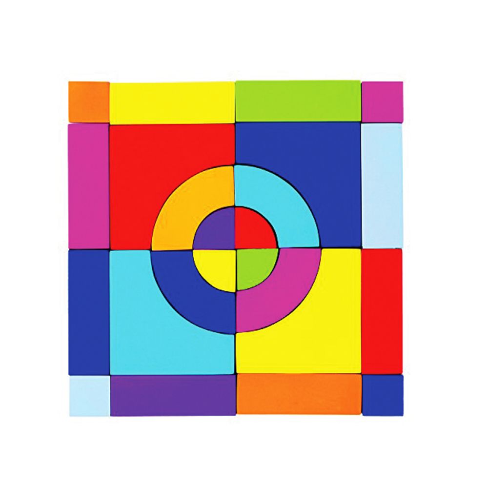 Конструктор и пъзел в памучна торбичка