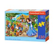 Снежанка и седемте джуджета, пъзел 120 части