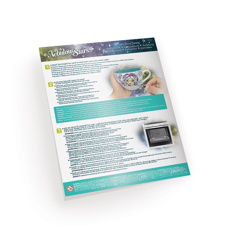 Нарисувай сама порцеланов комплект за закуска, Коралия