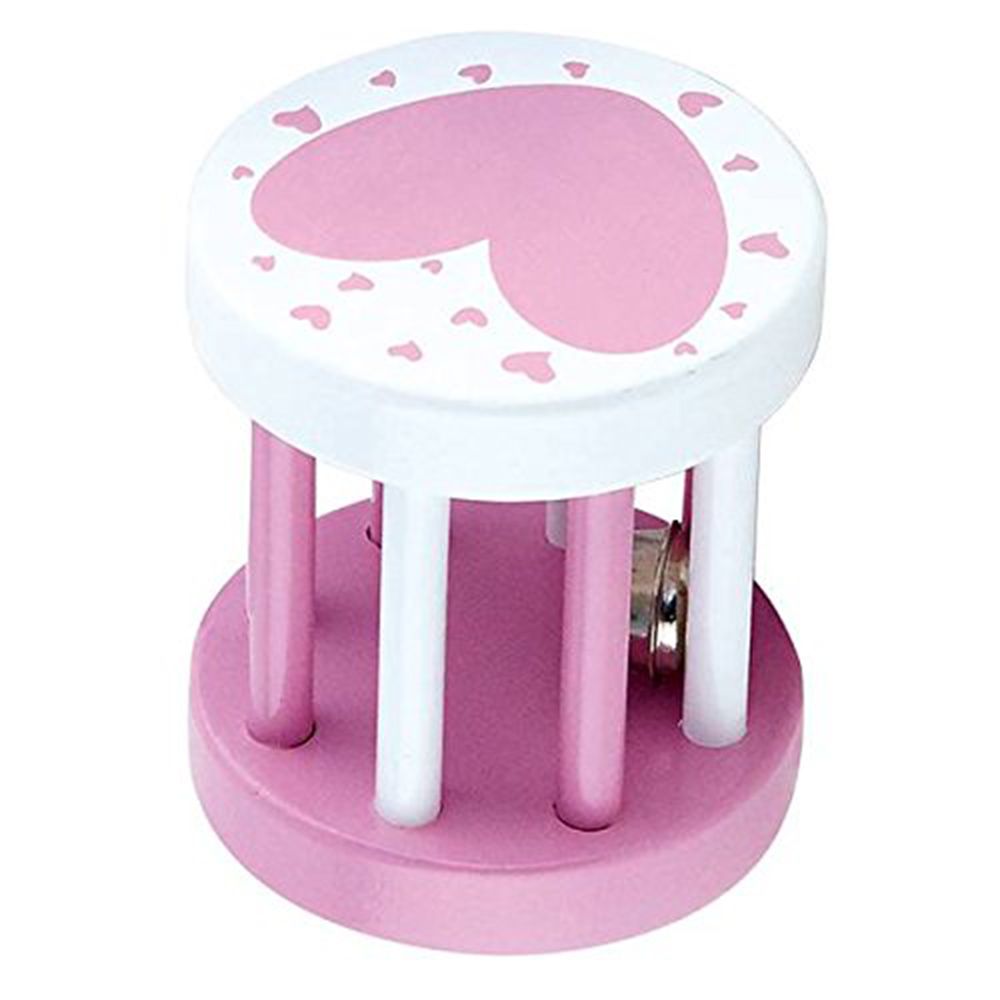 Viga toys, Бебешка дървена дрънкалка, Сърчице