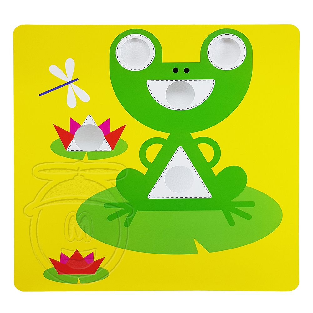 Бебешка мозайка, Цветове и форми