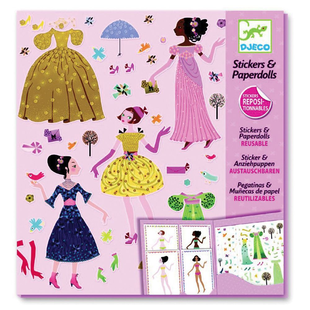 Djeco, Детски стикери, Тоалети