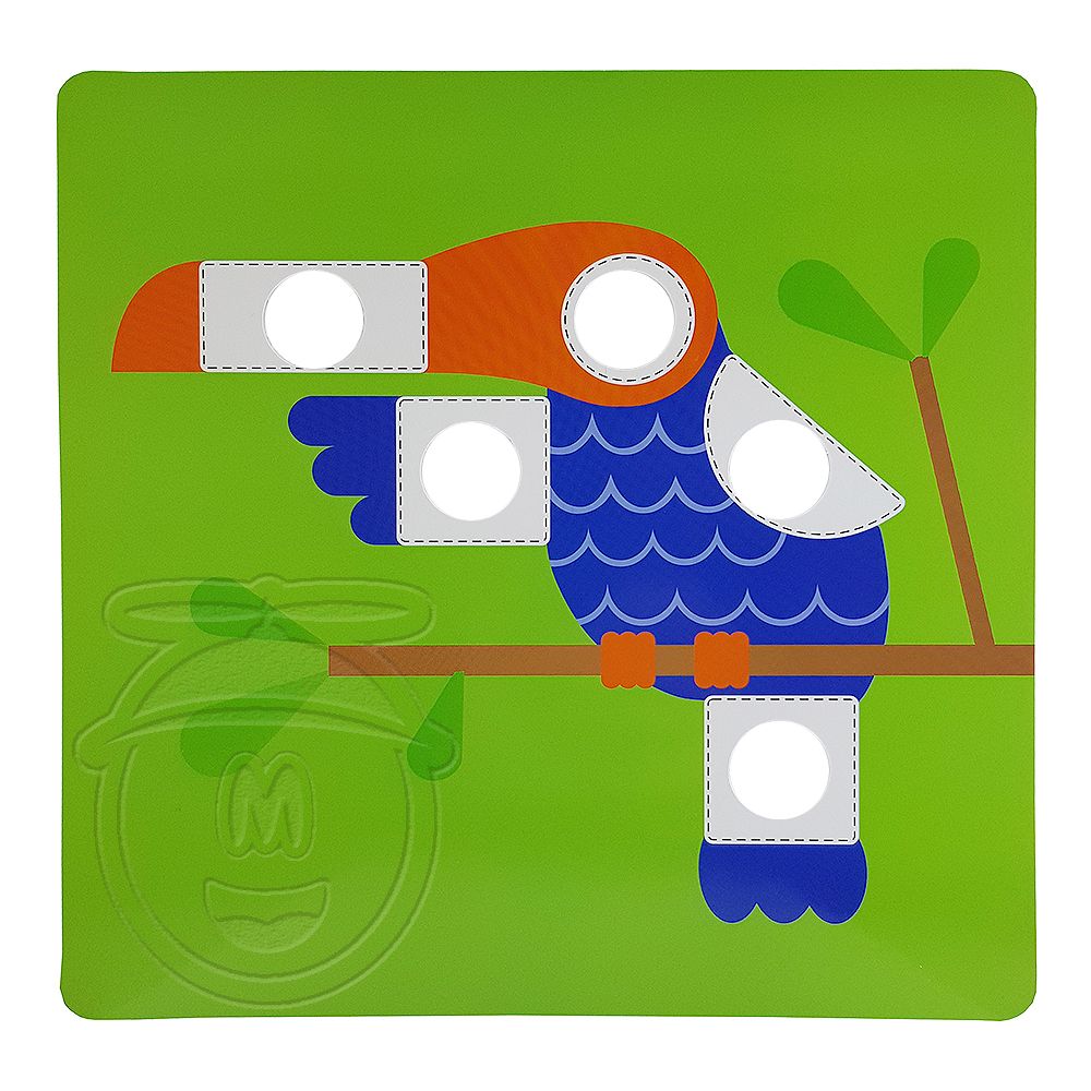 Бебешка мозайка, Цветове и форми