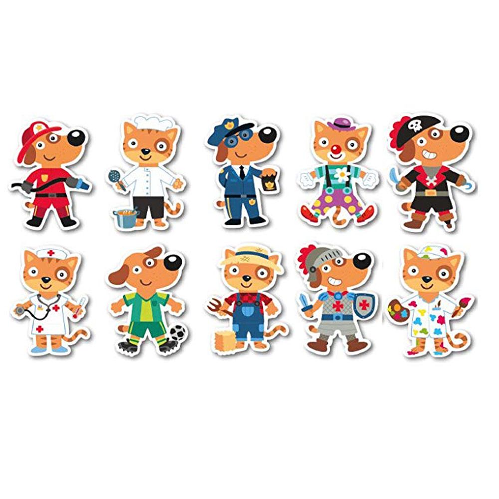 Магнитна игра, Облечи ме