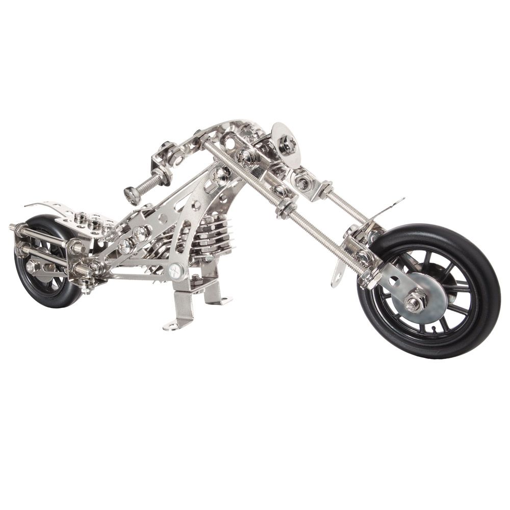 Метален конструктор, Мотоциклет/ Чопър - 3 модела, 270 части