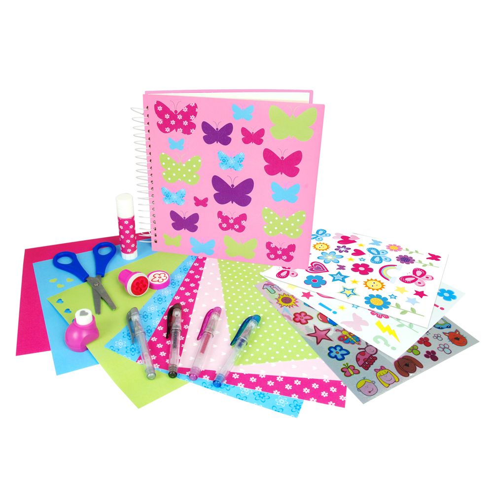 Комплект за апликации и скапбукинг, Пеперуда