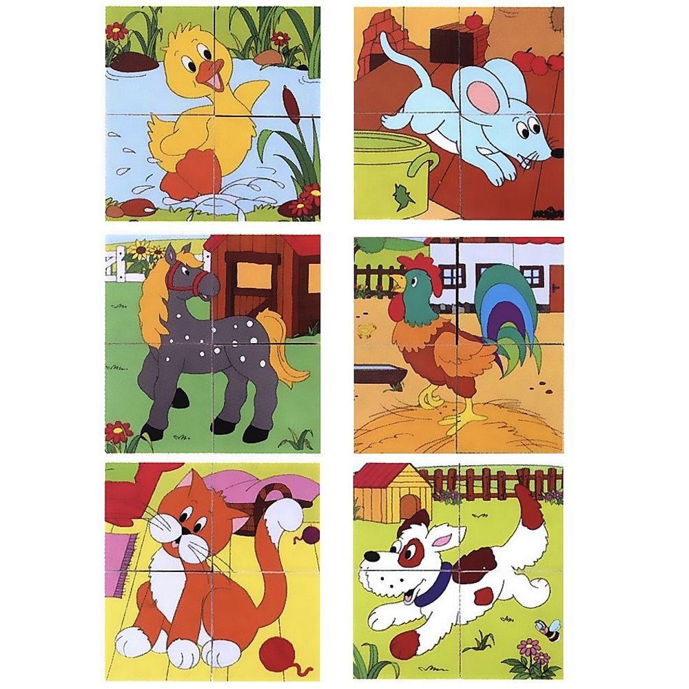 Дървени кубчета x - Ферма