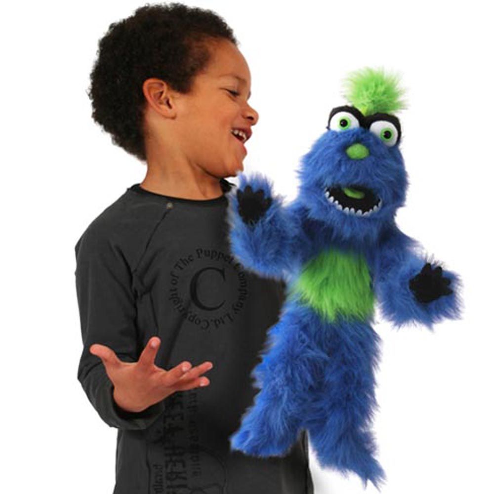 Кукла за куклен театър, Синьо чудовище