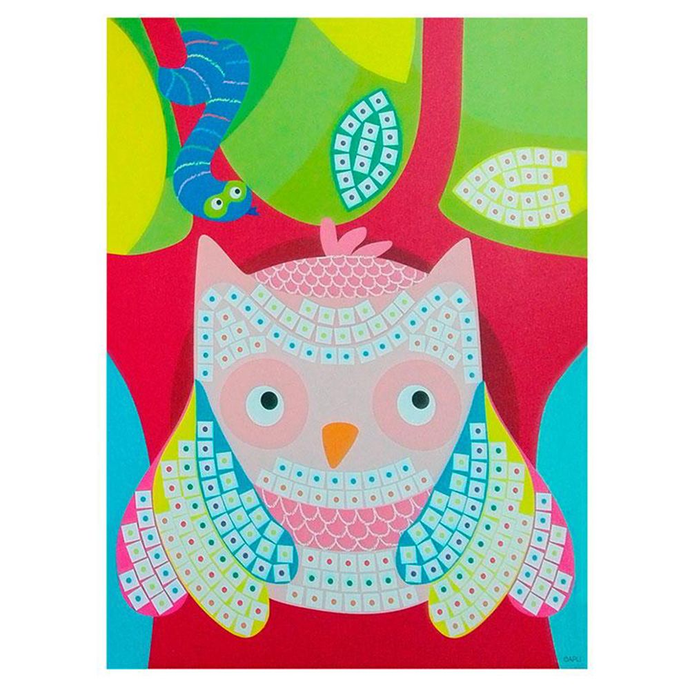 Мозайка с меки елементи, 2 картини, Животни