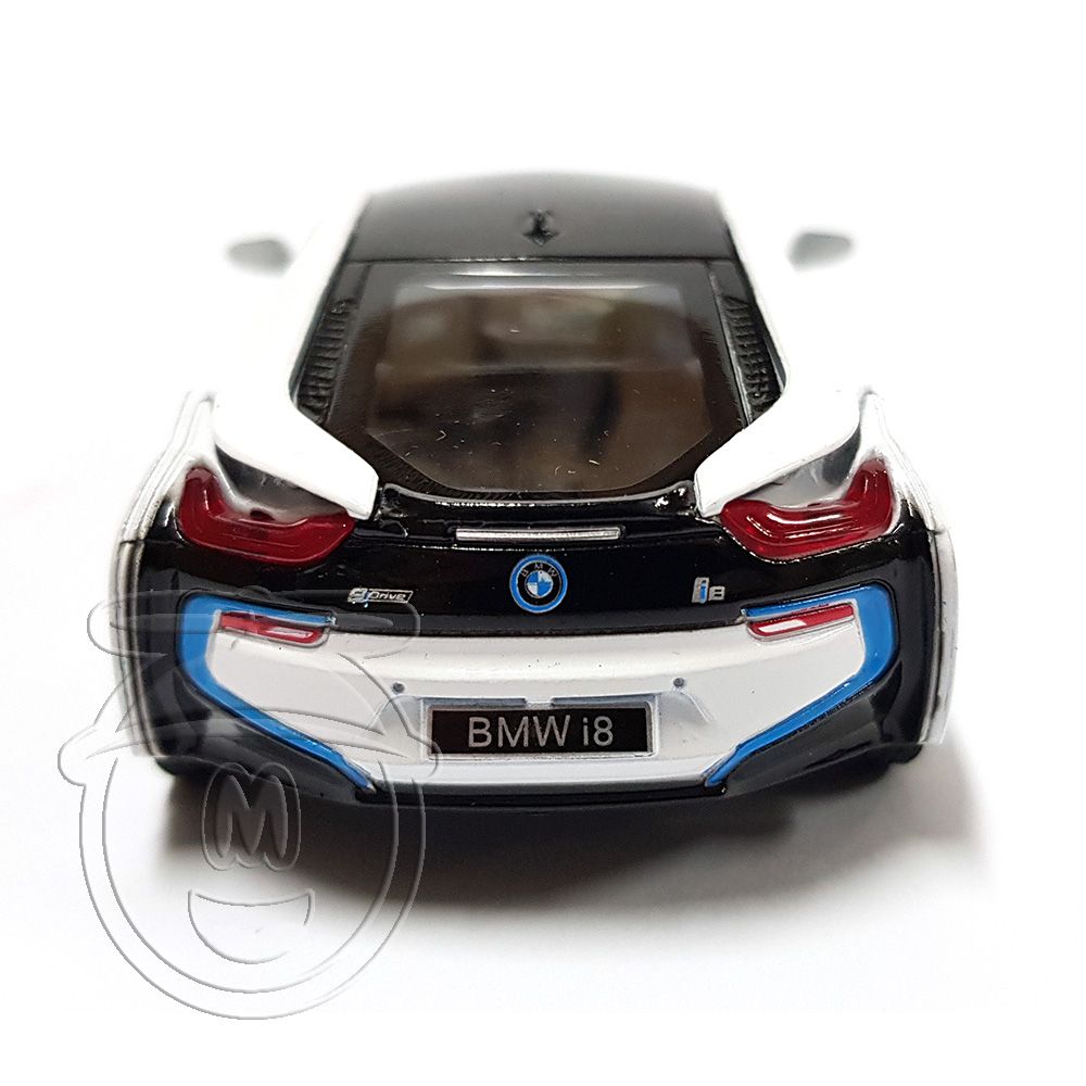 Метална кола BMW 8i, бяла