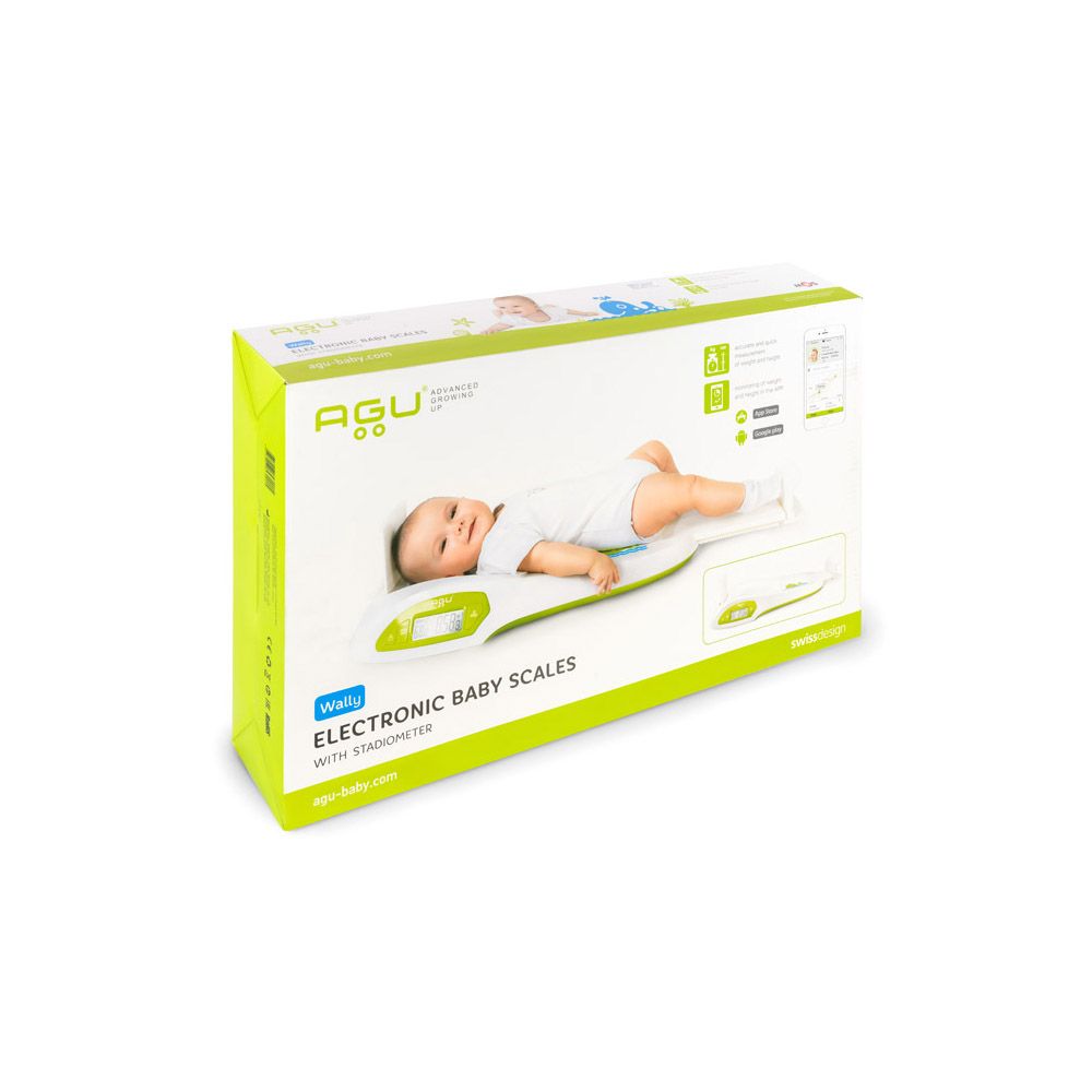 Електронна детска везна с ръстомер