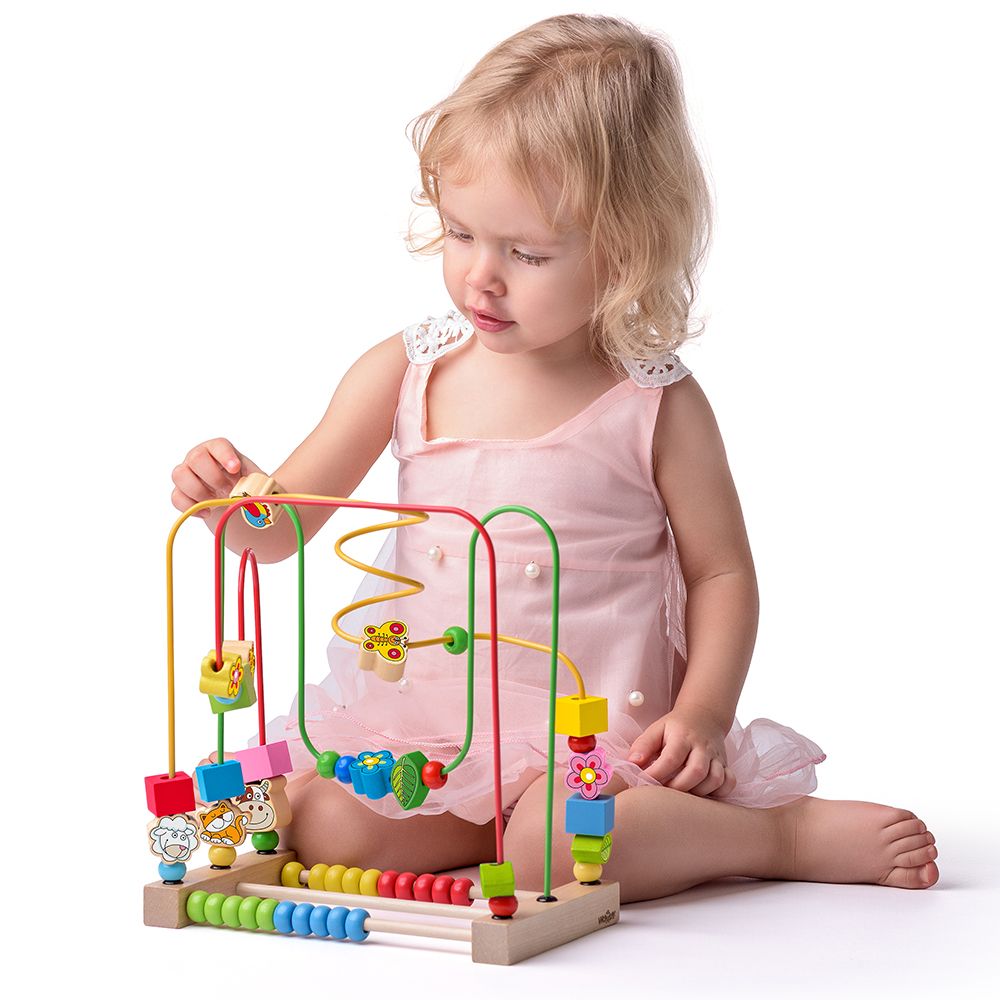 Лабиринт със сметало, Аз уча с животните