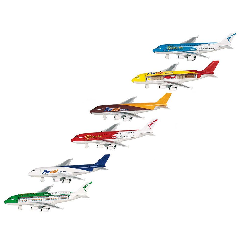 Метален самолет играчка