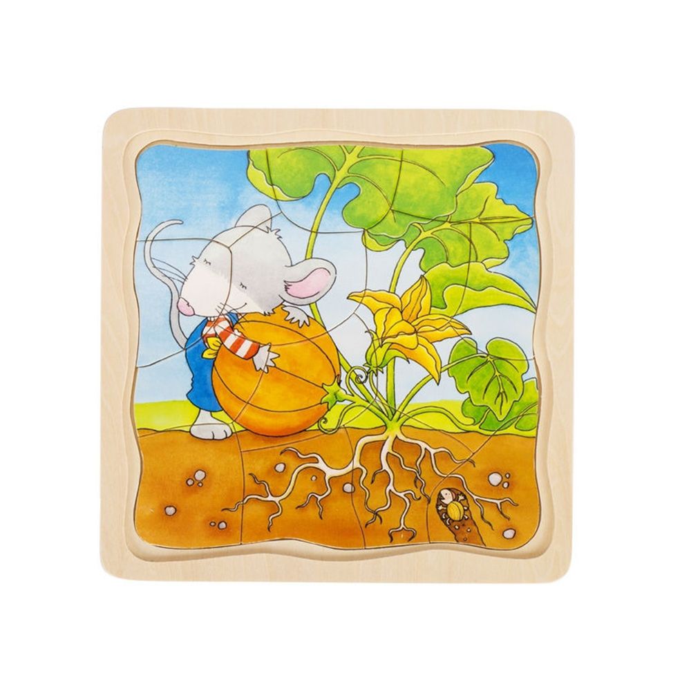 Mногослоен пъзел, Какво расте тук