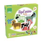 Дървени магнитни животни