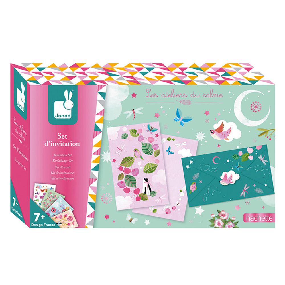 Janod, Творчески комплект за изработка на покани, Моят ден