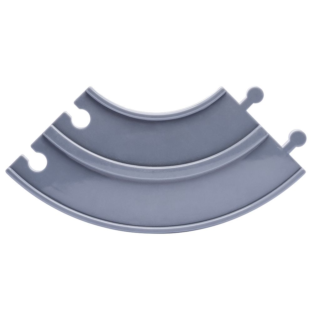 Дървен влак с релси, с пързалка и кран, 130 части