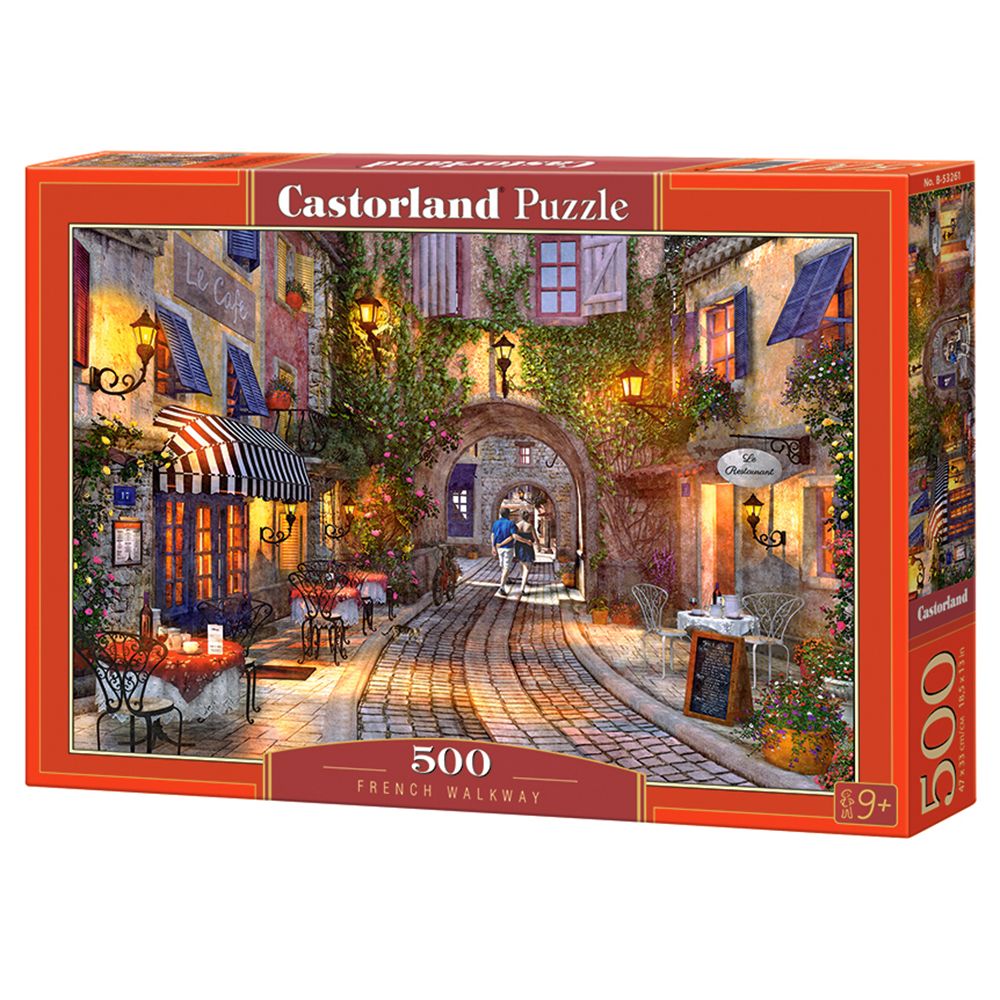 Castorland, Френска уличка, пъзел 500 части