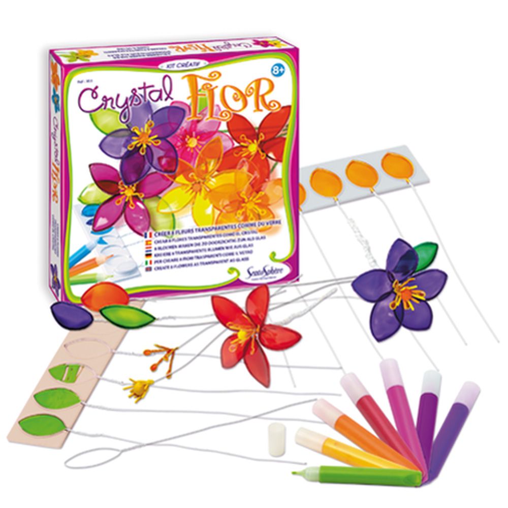 Kомплект за творчество, Стъклени цветя