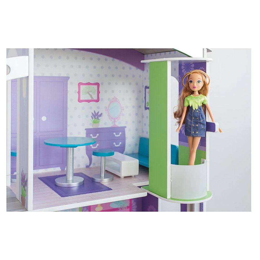 Голяма къща за кукли с обзавеждане, Прованс