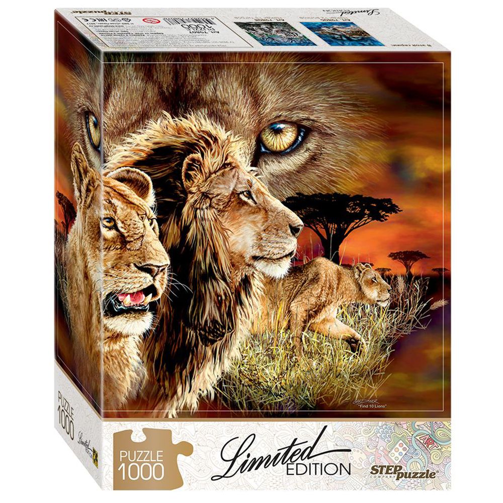 STEP Puzzle, Открий 10-те лъва, пъзел 1000 елемента