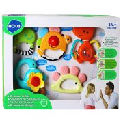 Подаръчен комплект с бебешки гризалки, Динозаври