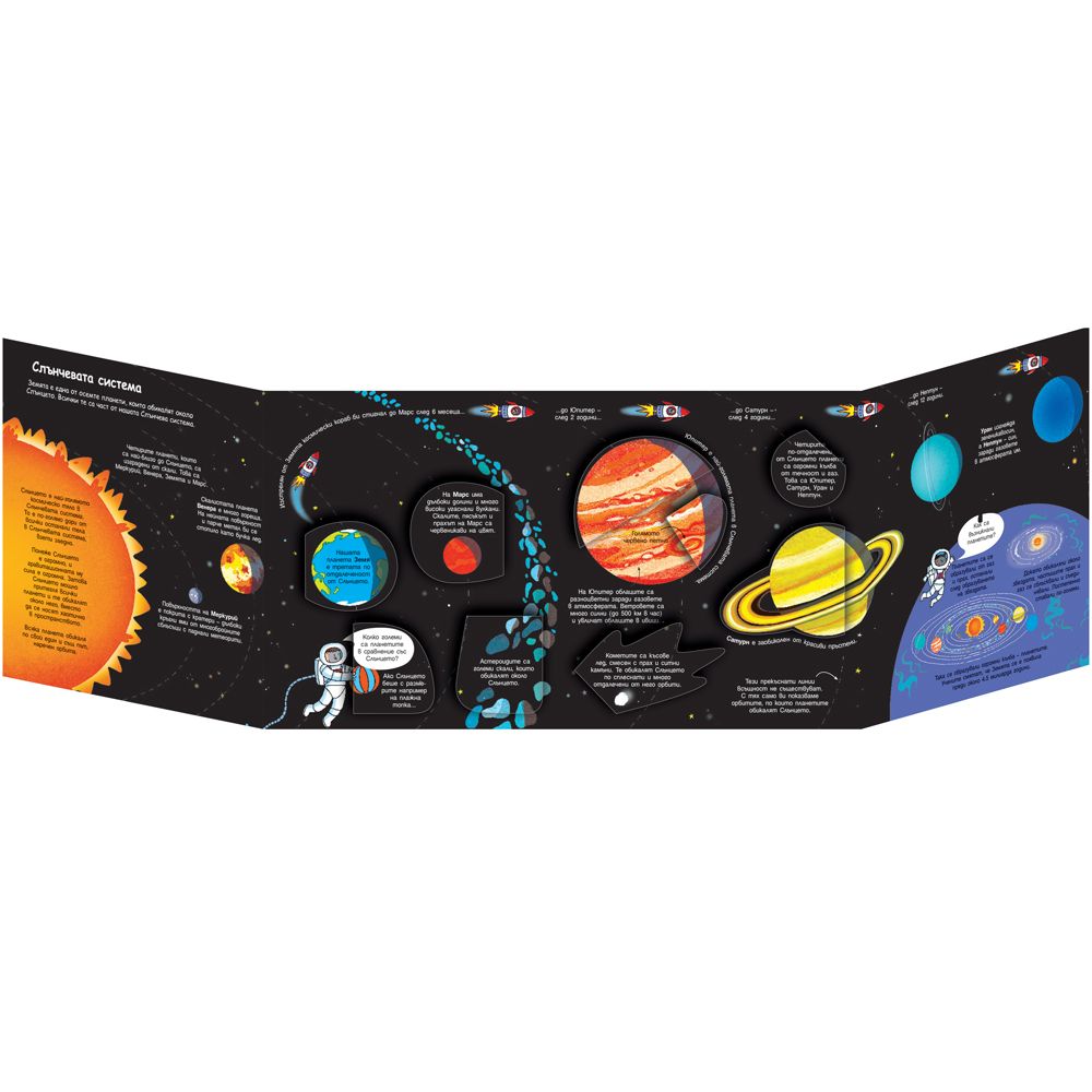 Книга - енциклопедия, Откриватели, Космосът, с капачета