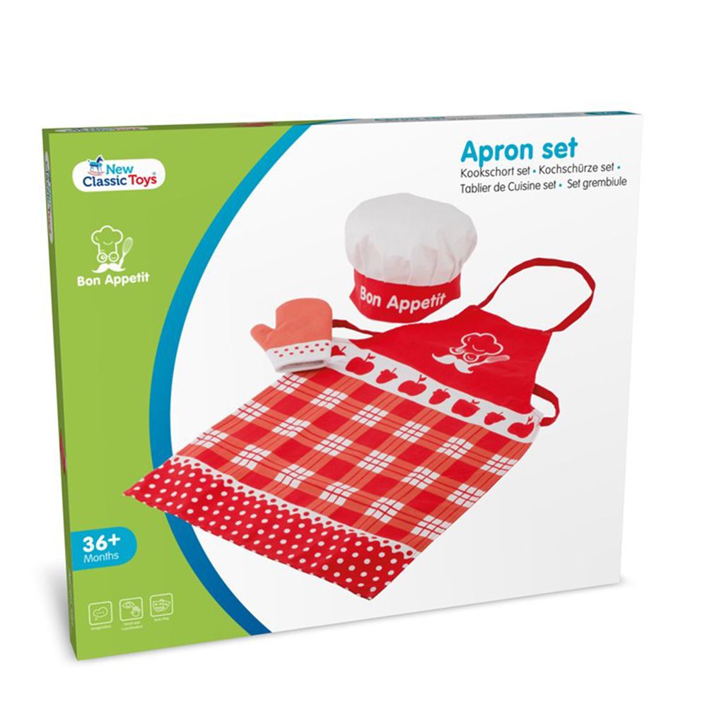 Готварски комплект, Bon Appetit, червен
