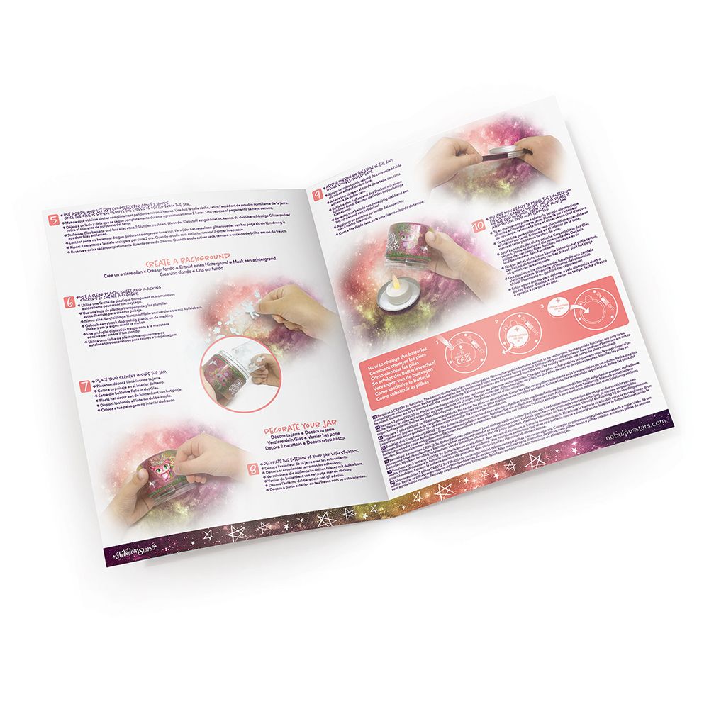 Декорирай нощни лампи, Хазелия