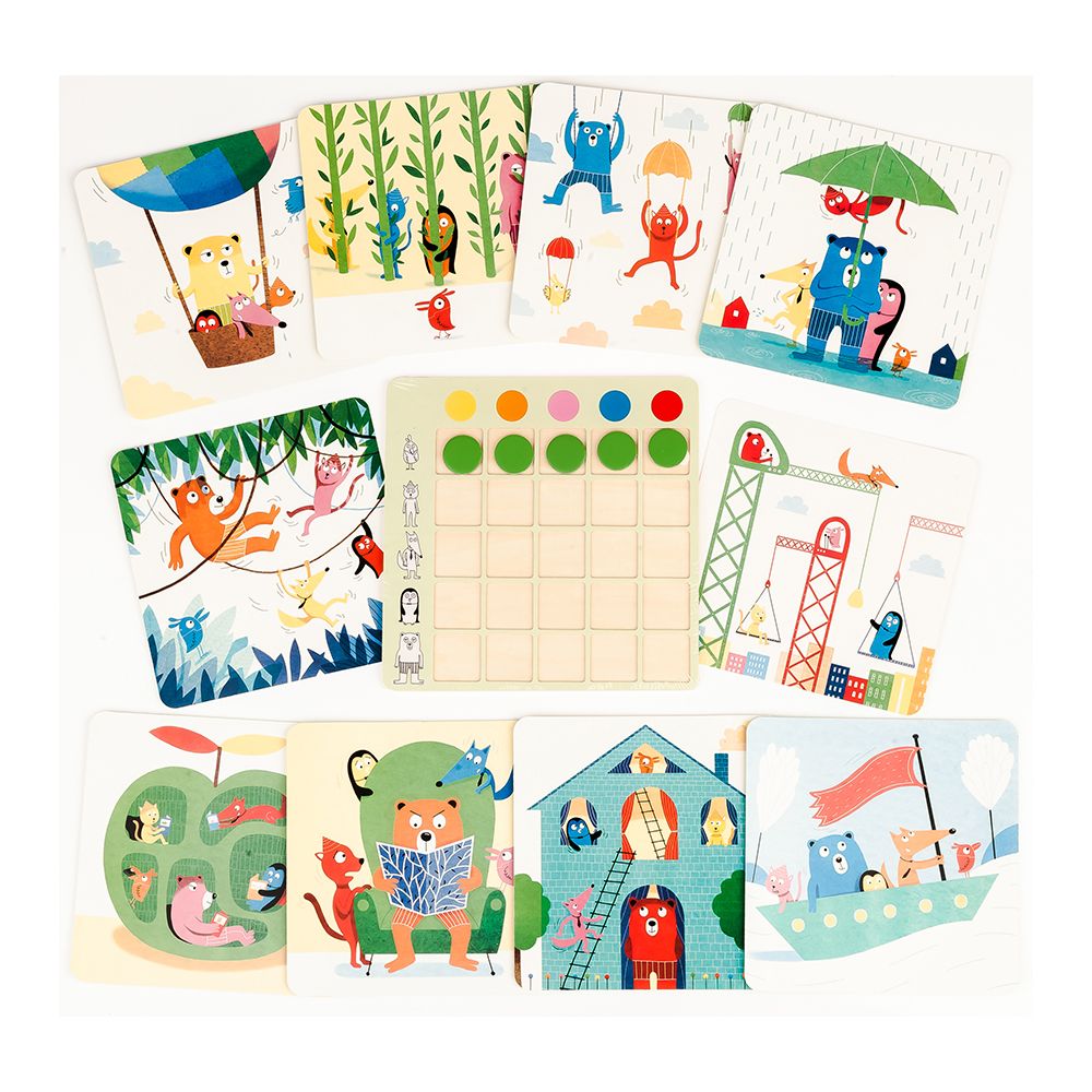 Образователна игра, Познай цвета