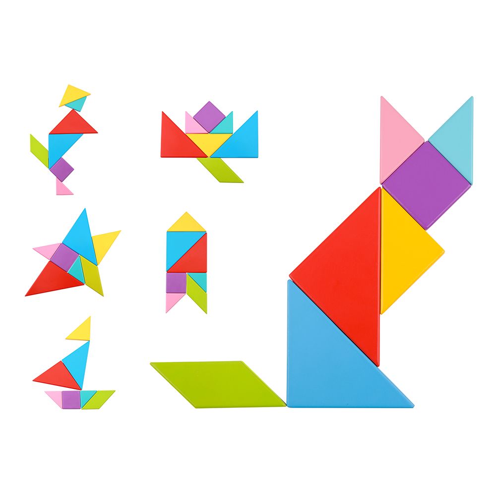 Дървен танграм