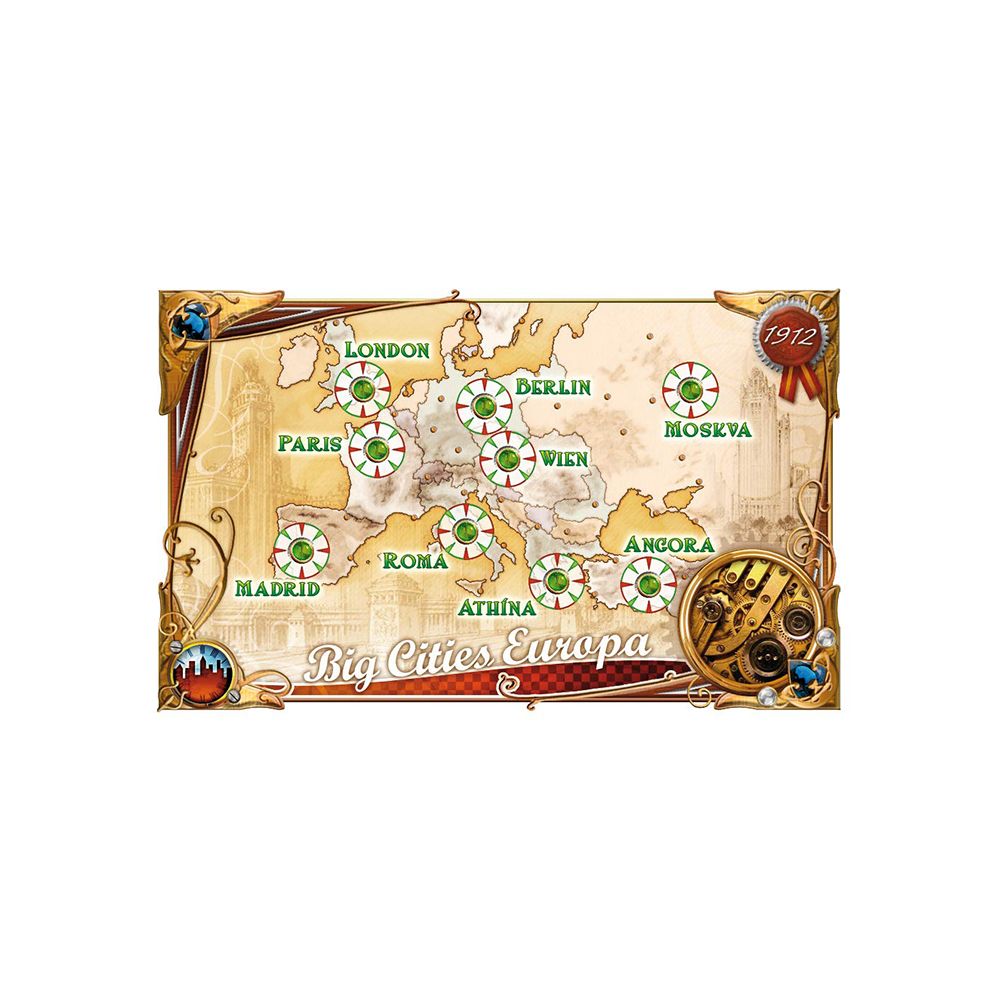 Ticket to Ride Europe 1912, разширение за настолна игра