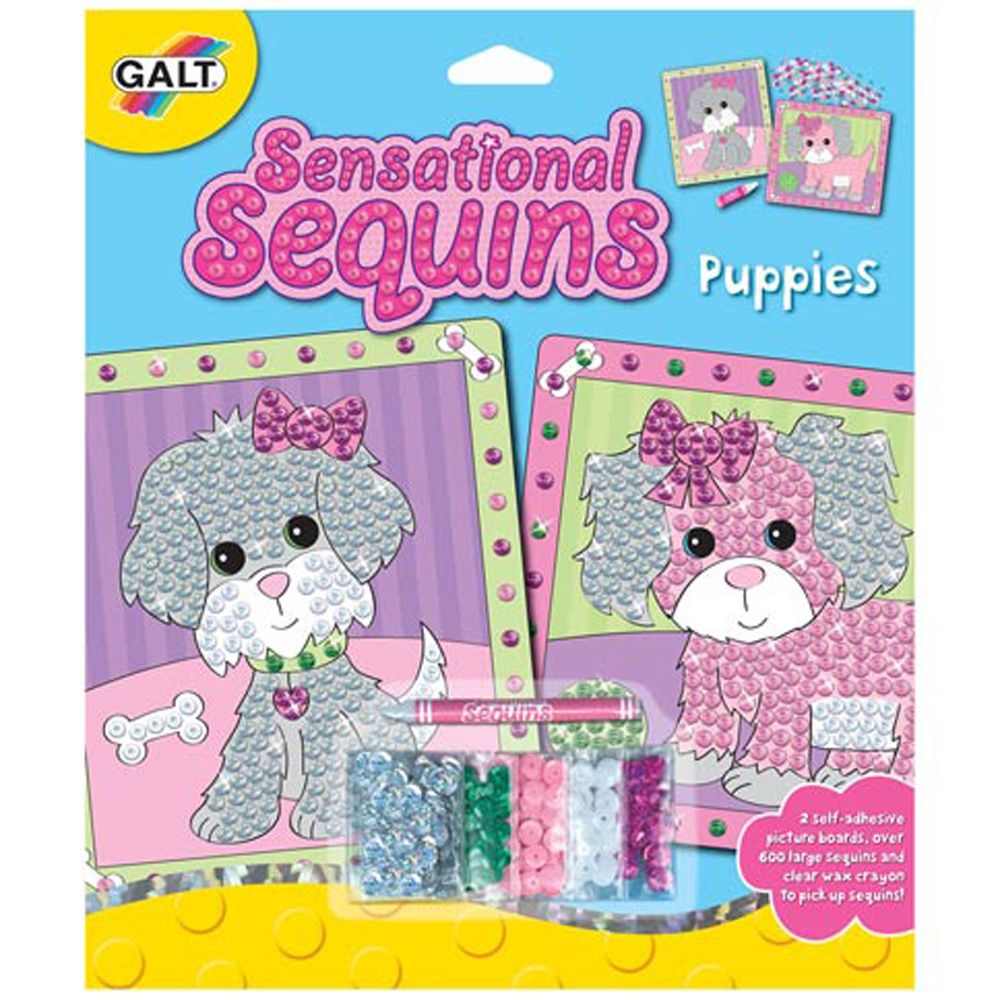 Galt Toys, Изкуство с пайети "Кученца"