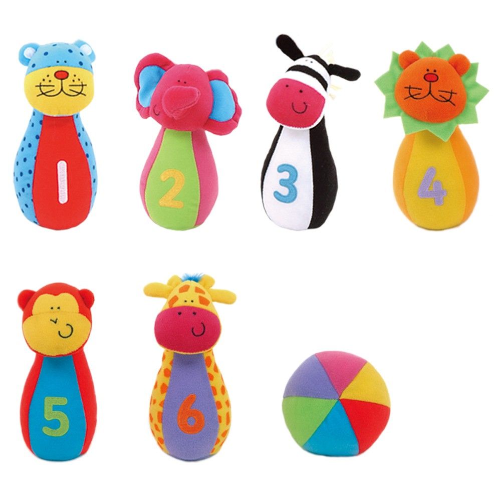 Galt Toys, Бебешки кегли, Джунгла