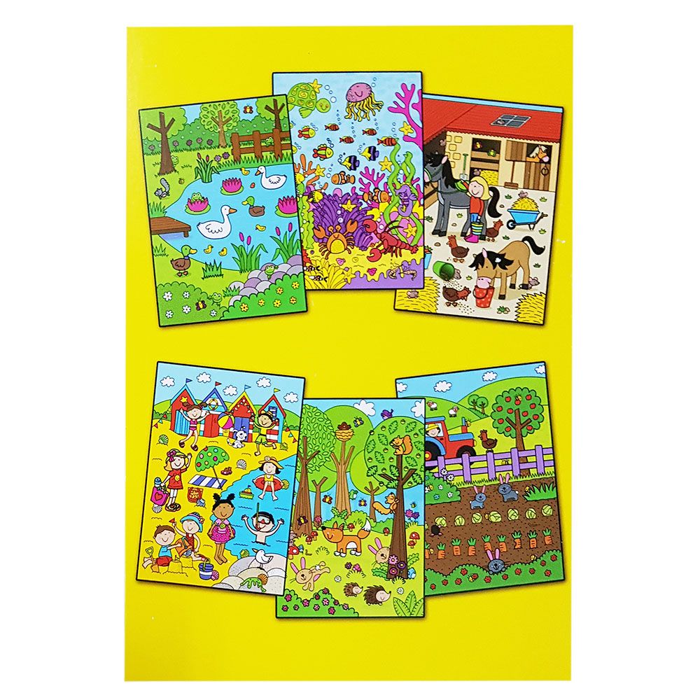 Рисувай с вода, Кой се крие?