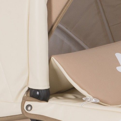 Комбинирана количка Pro 2 в 1 еко кожа, melis, ванилия