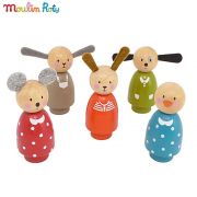 Семейство дървени кукли, Животни