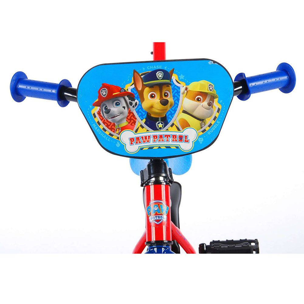 Велосипед с родителски контрол и помощни колела, Paw Patrol, 10 инча