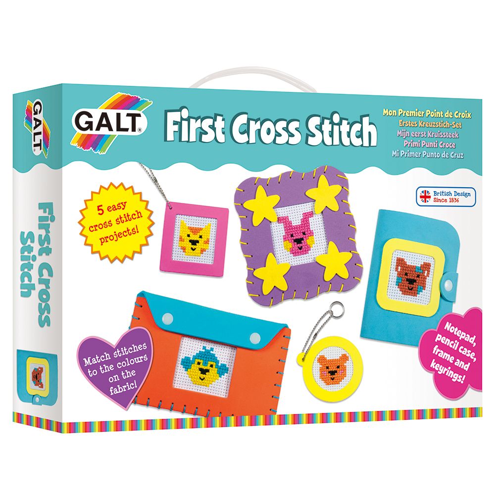 Galt Toys, Първи стъпки в бродирането