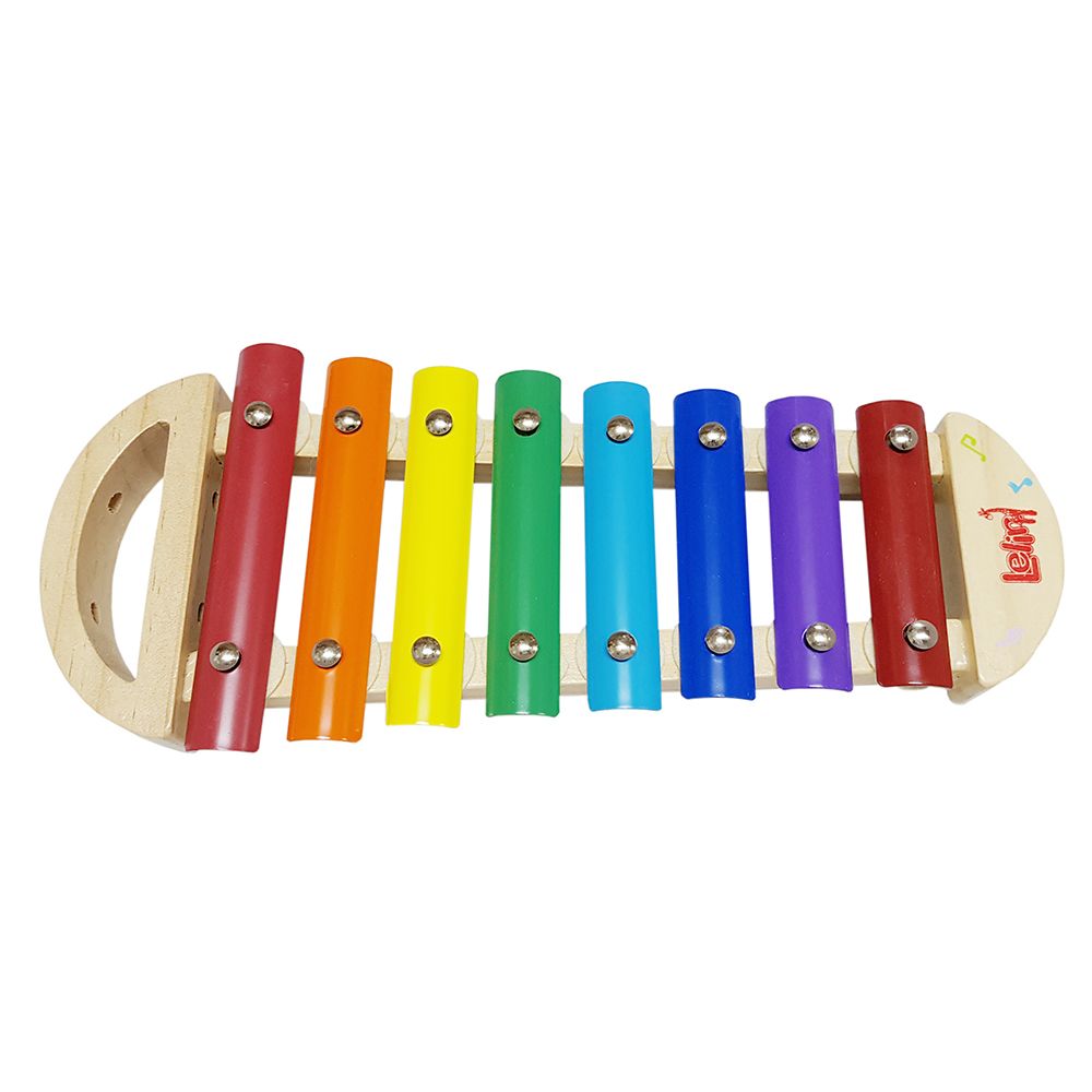Lelin Toys, Детски ксилофон, дърво и метал