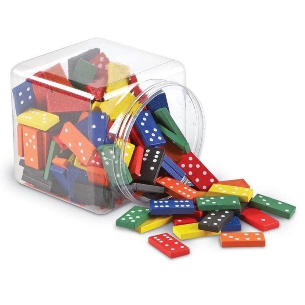 Гигантско дървено домино в буркан