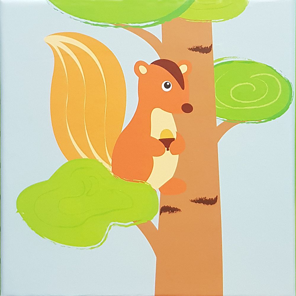 Кула от картонени кубчета за най-малките, Весели животни