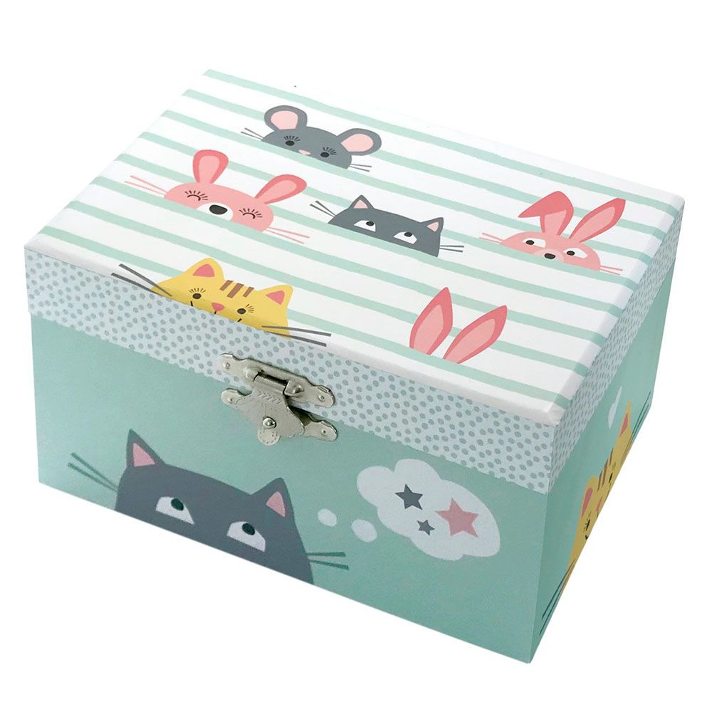 Trousselier, Светеща в тъмното музикална кутия, Коте