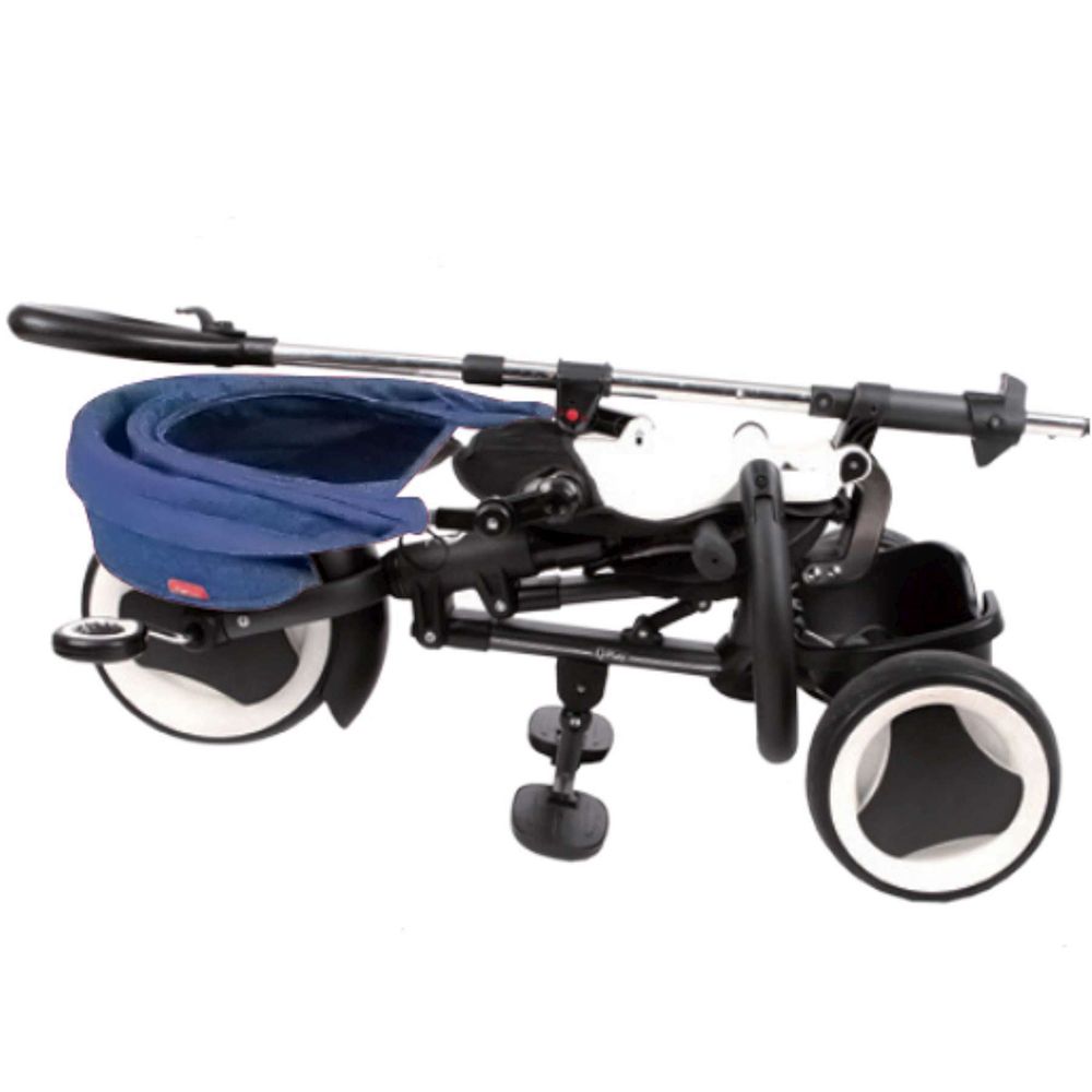 Сгъваема Триколка Rito Deluxe 3 в 1, синя