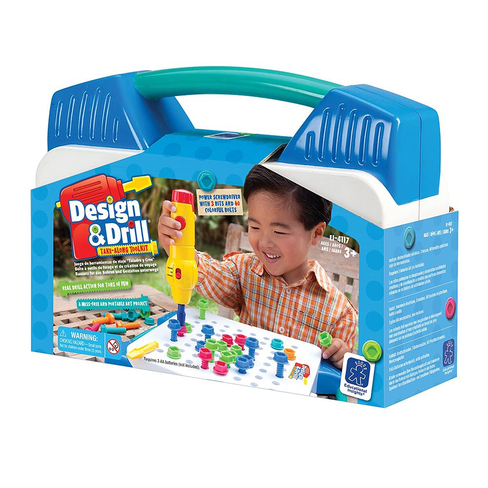 Образователна игра, Мозайка с винтоверт в куфарче