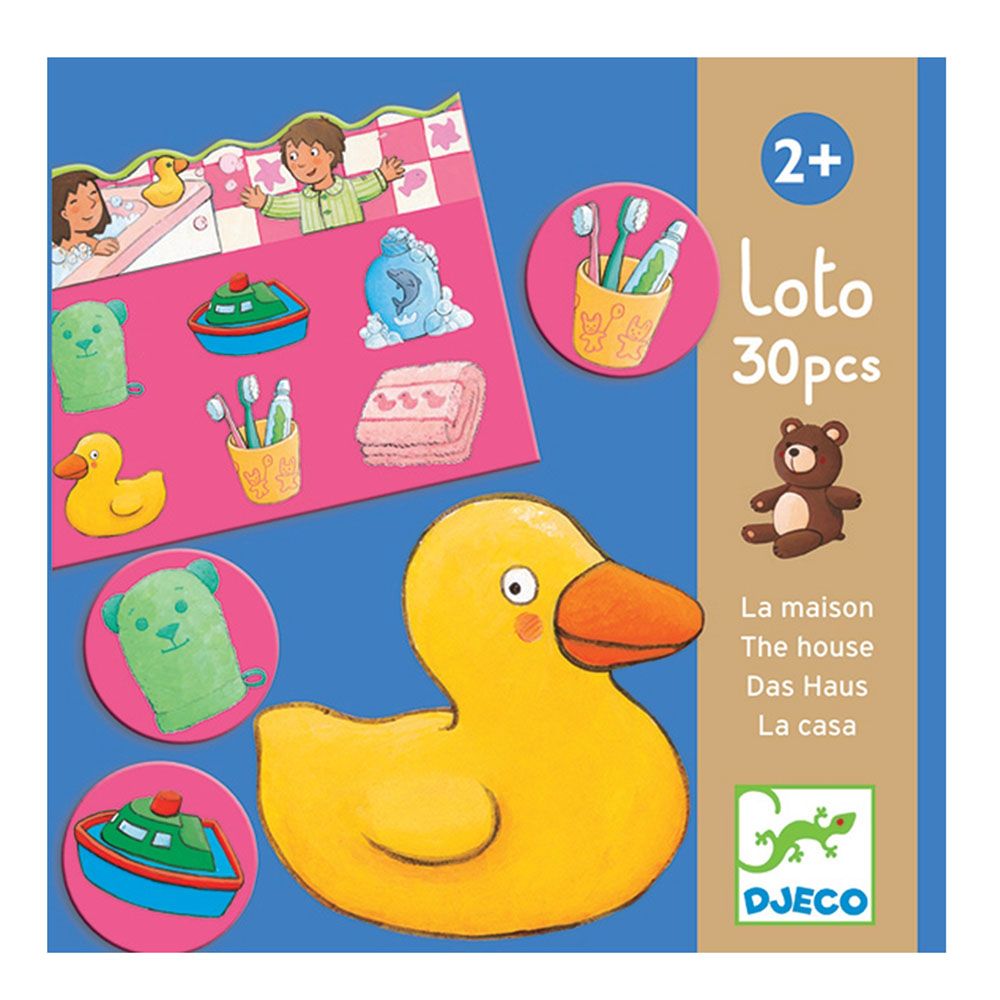 Djeco, Игра Лото, Моята къща