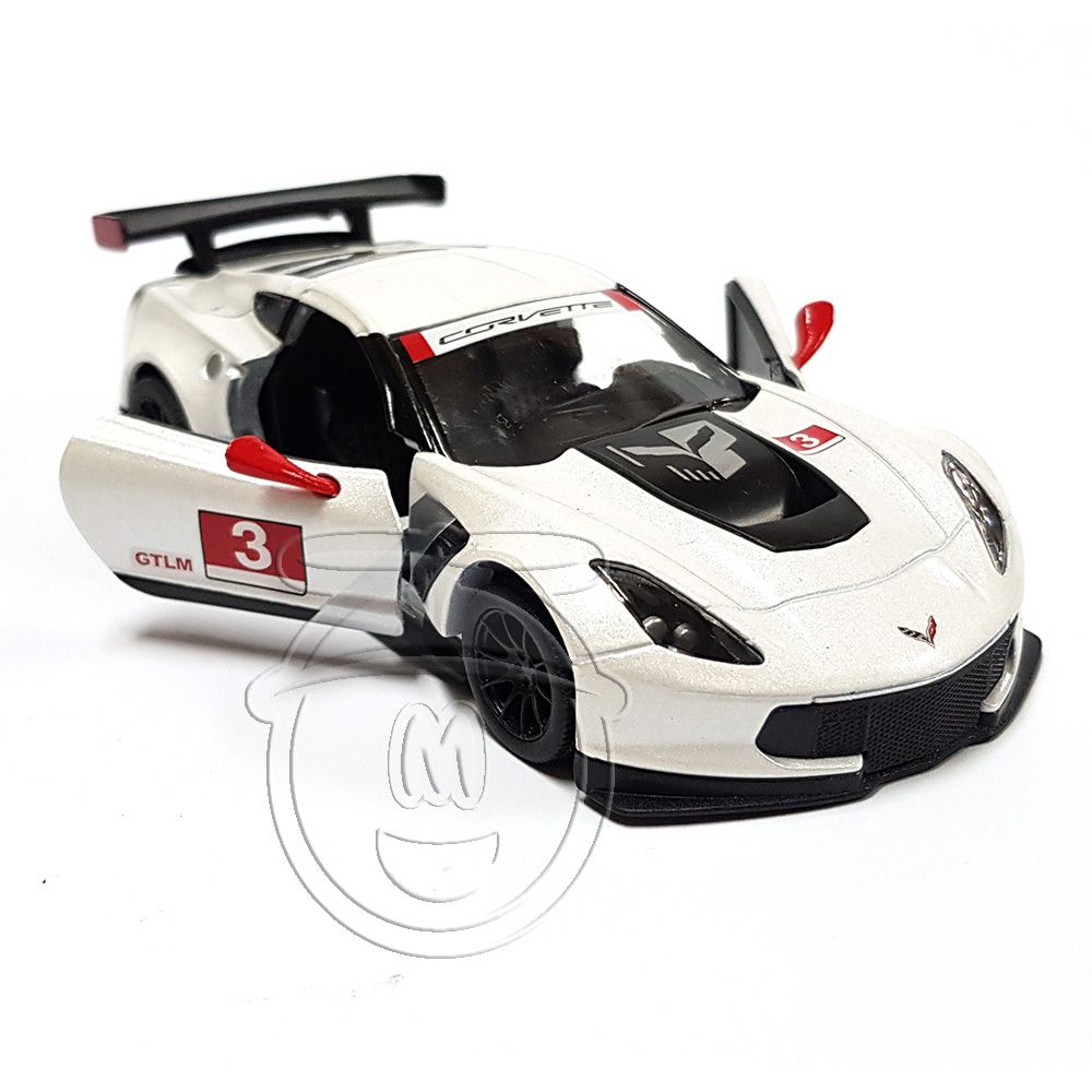 Метална кола, Corvette C7.R racing GTLM, бяла