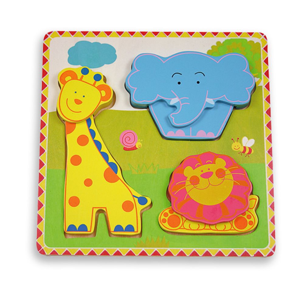 Andreu toys, Моят първи пъзел, Джунгла