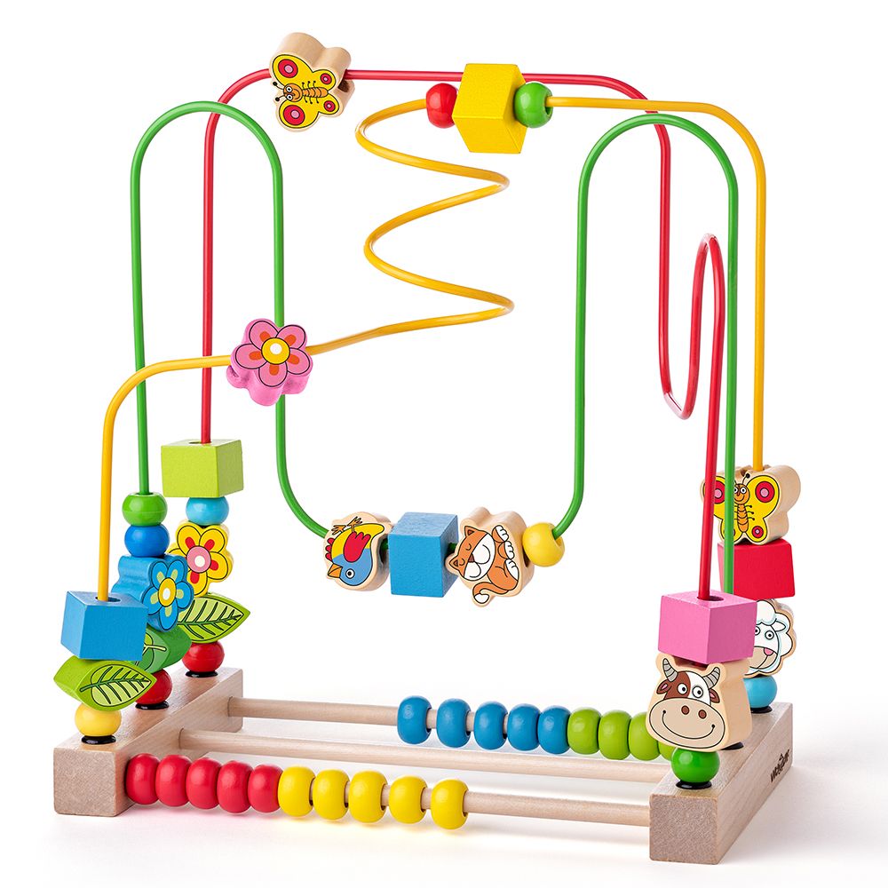 Woodyland, Лабиринт със сметало, Аз уча с животните